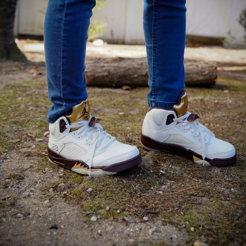 Air Jordan 5 Golden Ticket Earth Metallic Gold