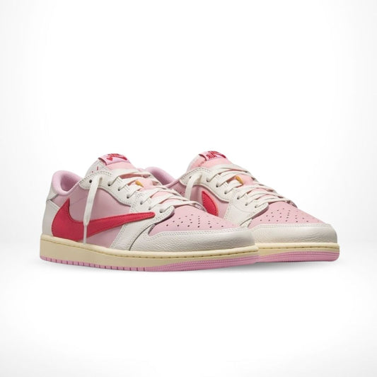 Air Jordan 1 Retro Low OG x Travis Scott Sail Tropical Pink